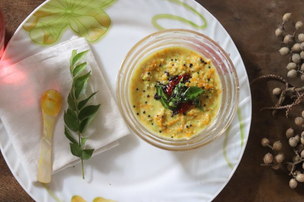 Pumpkin Flower::  Pachadi